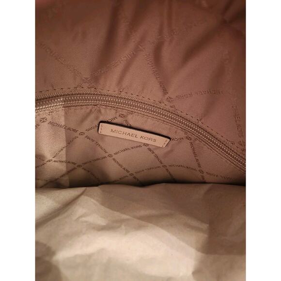 Michael Kors Jet Set Shoulder Tote Bag Purse Pink Large - Picture 7 of 11